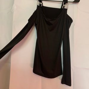 Dressy Cold-Shoulder Top